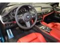 Mugello Red Prime Interior Photo for 2015 BMW X6 M #105484386