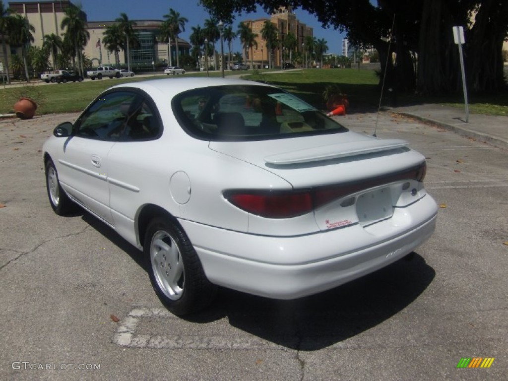 2001 Escort ZX2 Coupe - Oxford White / Medium Prairie Tan photo #3