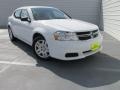 2014 Bright White Dodge Avenger SE  photo #1