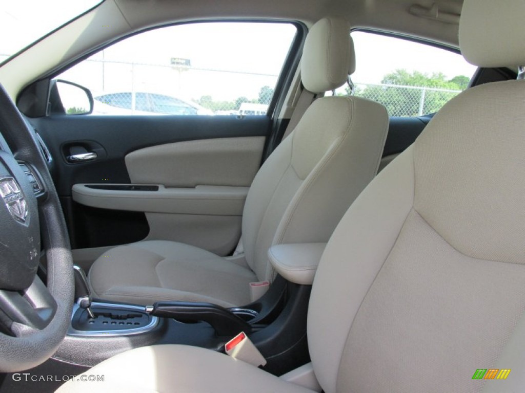 2014 Avenger SE - Bright White / Black/Light Frost Beige photo #32