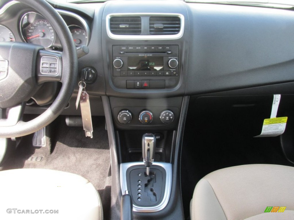 2014 Avenger SE - Bright White / Black/Light Frost Beige photo #35