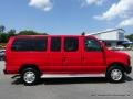 Vermillion Red - E Series Van E350 XL Passenger Photo No. 6