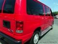 Vermillion Red - E Series Van E350 XL Passenger Photo No. 32