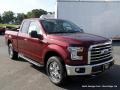 2015 Bronze Fire Metallic Ford F150 XLT SuperCab 4x4  photo #7