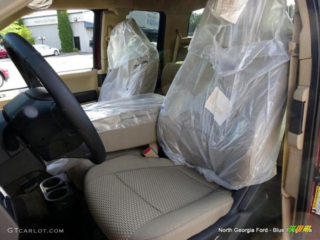 2015 F150 XLT SuperCab 4x4 - Bronze Fire Metallic / Medium Light Camel photo #13