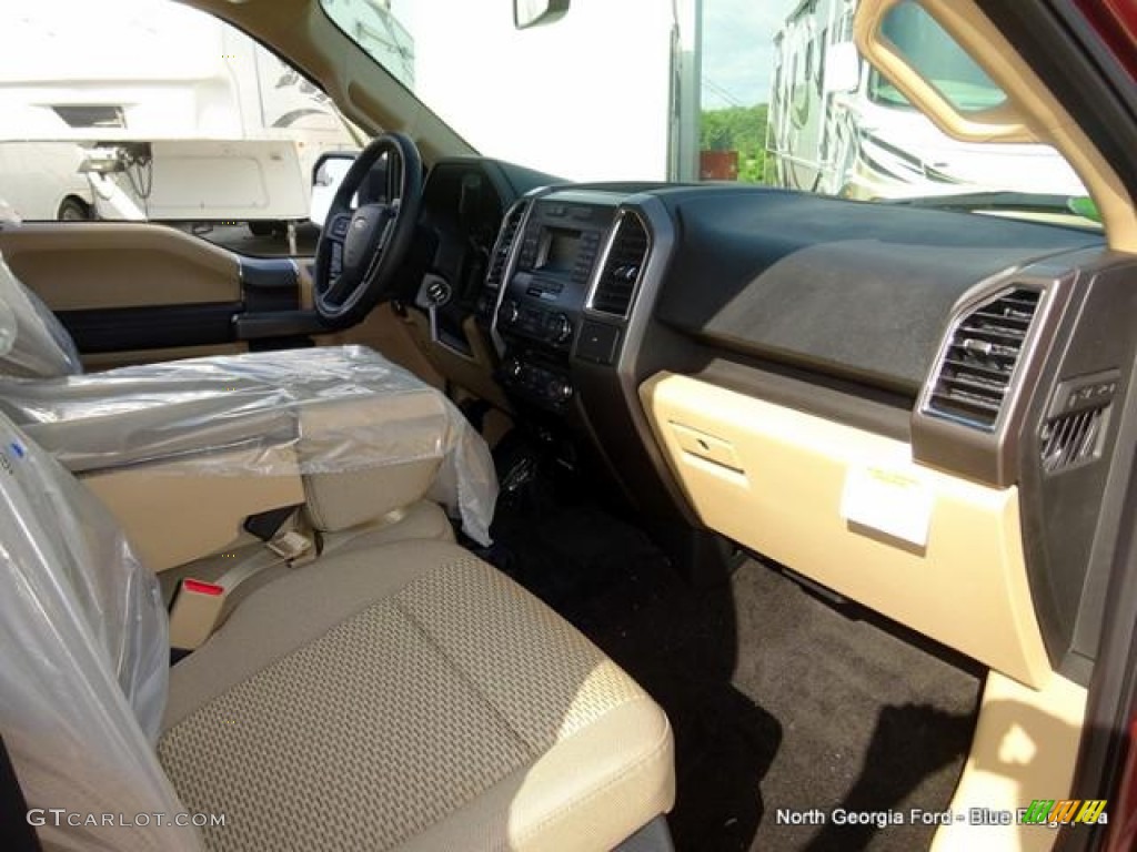 2015 F150 XLT SuperCab 4x4 - Bronze Fire Metallic / Medium Light Camel photo #14
