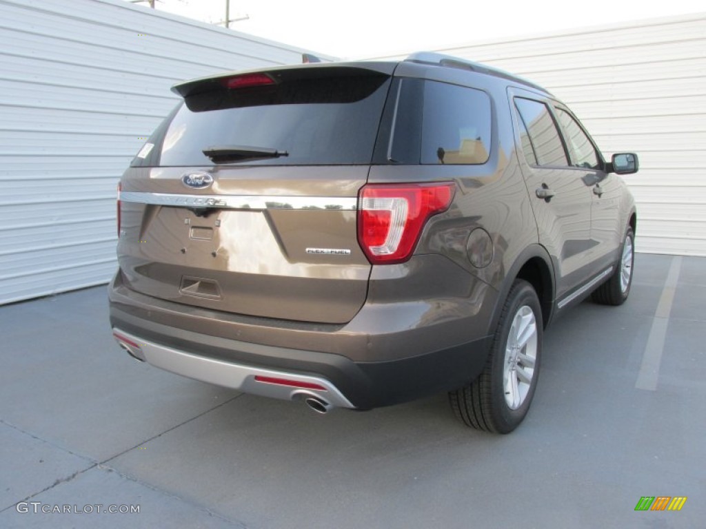 2016 Explorer XLT - Caribou Metallic / Medium Light Camel photo #4