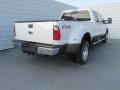 White Platinum Metallic - F350 Super Duty Lariat Crew Cab 4x4 DRW Photo No. 4