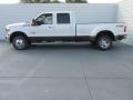 White Platinum Metallic - F350 Super Duty Lariat Crew Cab 4x4 DRW Photo No. 6