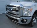 White Platinum Metallic - F350 Super Duty Lariat Crew Cab 4x4 DRW Photo No. 10