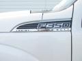 White Platinum Metallic - F350 Super Duty Lariat Crew Cab 4x4 DRW Photo No. 14
