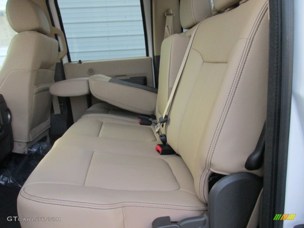 Adobe Interior 2016 Ford F350 Super Duty Lariat Crew Cab 4x4 DRW Photo #105487428