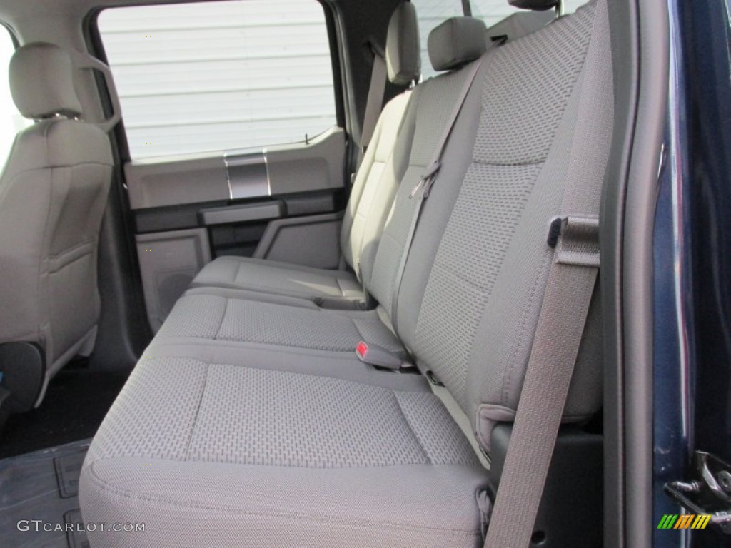 2015 F150 XLT SuperCrew 4x4 - Blue Jeans Metallic / Medium Earth Gray photo #20