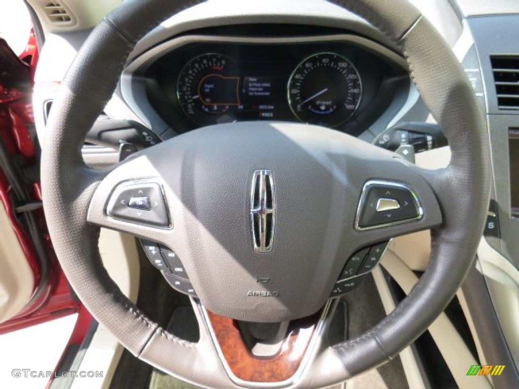 2014 MKZ FWD - Ruby Red / Light Dune photo #21