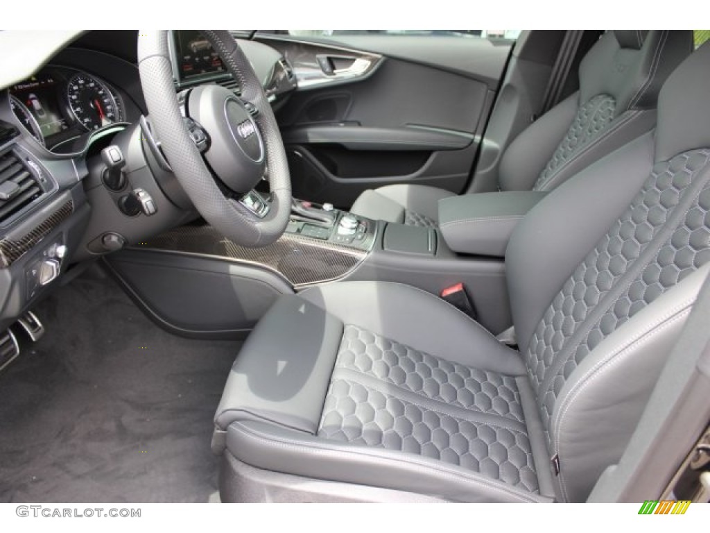 2016 Audi RS 7 4.0 TFSI quattro Front Seat Photo #105490525