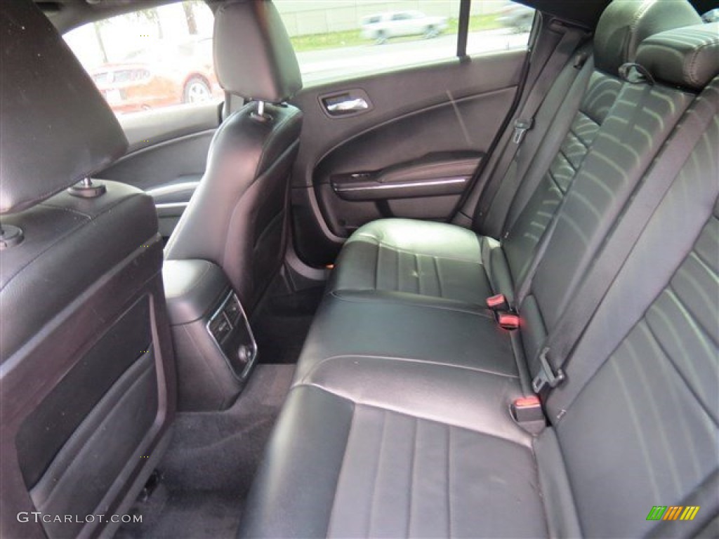2012 Charger SXT - Tungsten Metallic / Black/Light Frost Beige photo #14
