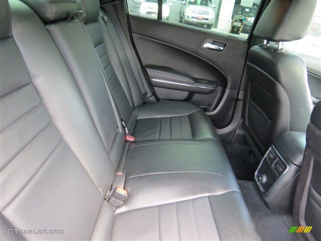 2012 Charger SXT - Tungsten Metallic / Black/Light Frost Beige photo #16