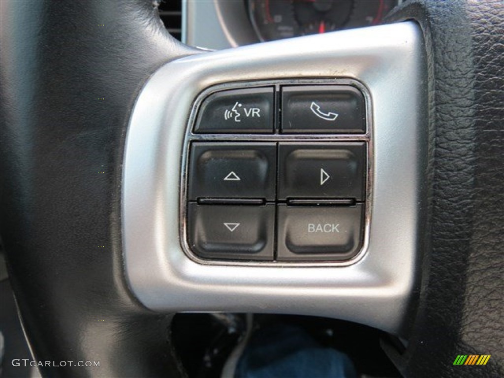 2012 Charger SXT - Tungsten Metallic / Black/Light Frost Beige photo #24