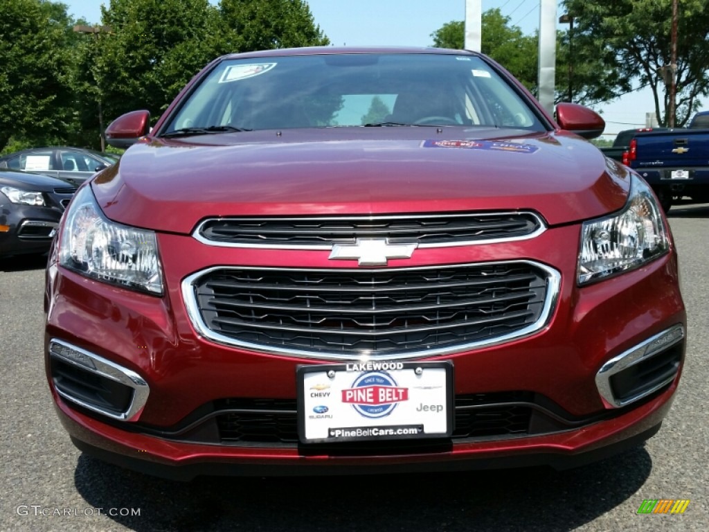 2016 Cruze Limited LT - Siren Red Tintcoat / Jet Black photo #2