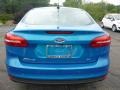 2015 Blue Candy Metallic Ford Focus SE Sedan  photo #3