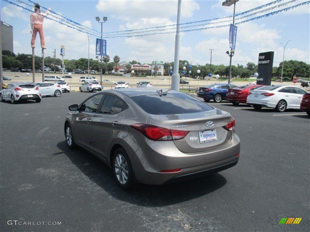 2016 Elantra SE - Desert Bronze / Beige photo #7
