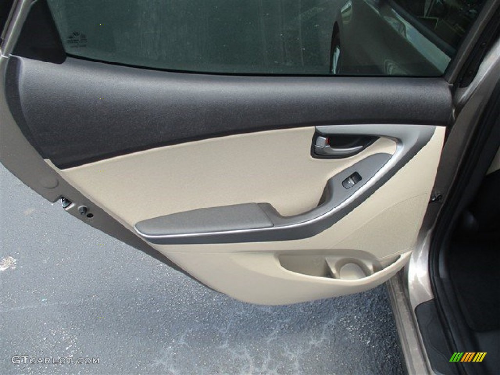 2016 Elantra SE - Desert Bronze / Beige photo #12
