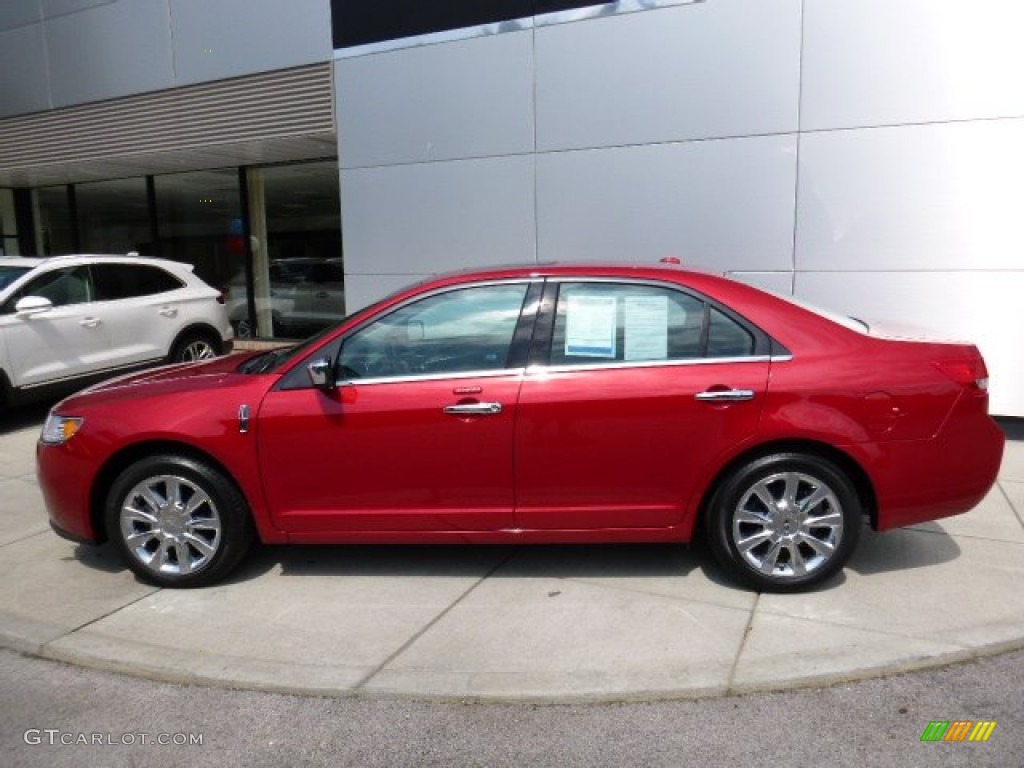 2012 MKZ FWD - Red Candy Metallic / Dark Charcoal photo #2