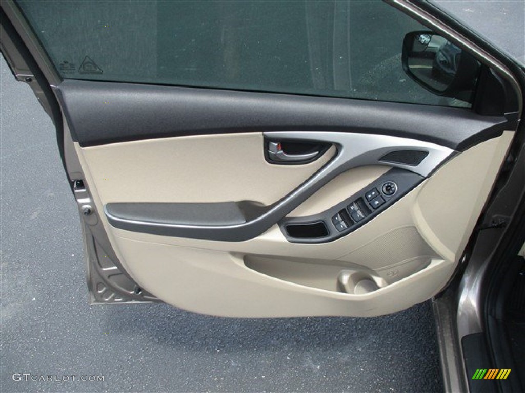 2016 Elantra SE - Desert Bronze / Beige photo #15