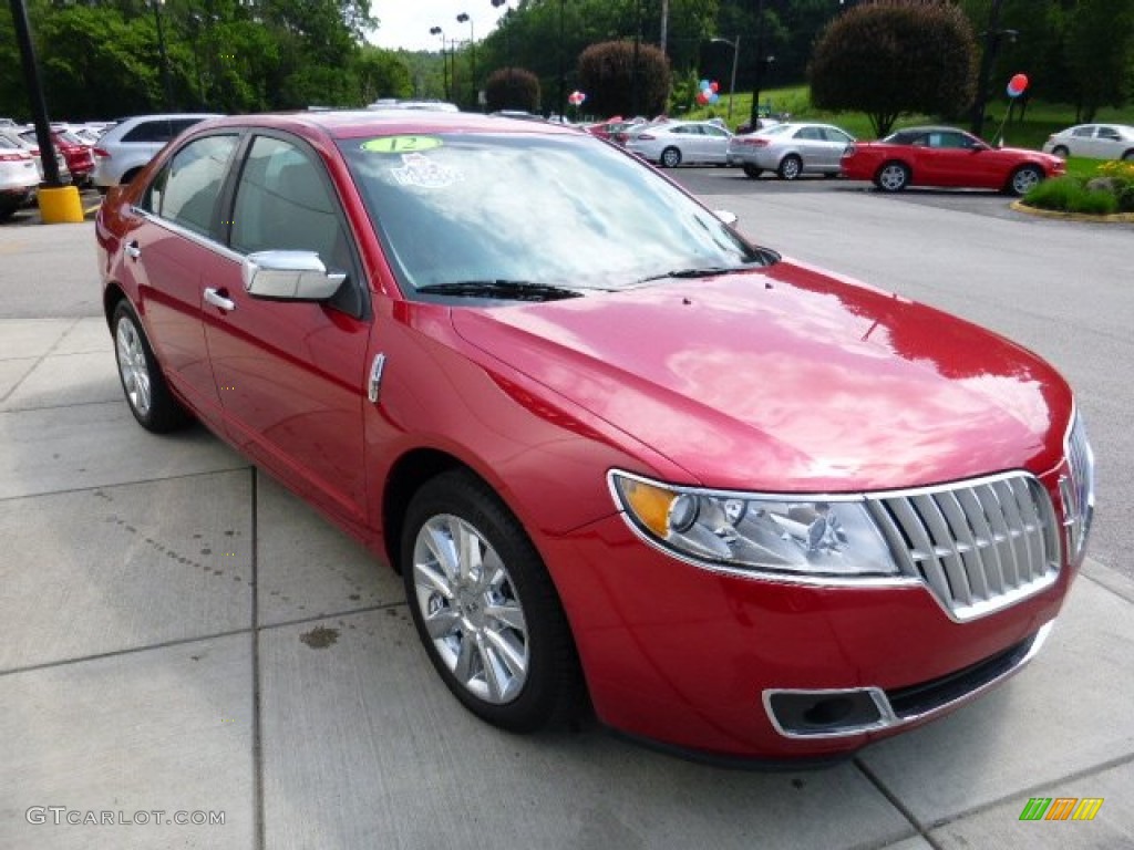 2012 MKZ FWD - Red Candy Metallic / Dark Charcoal photo #7