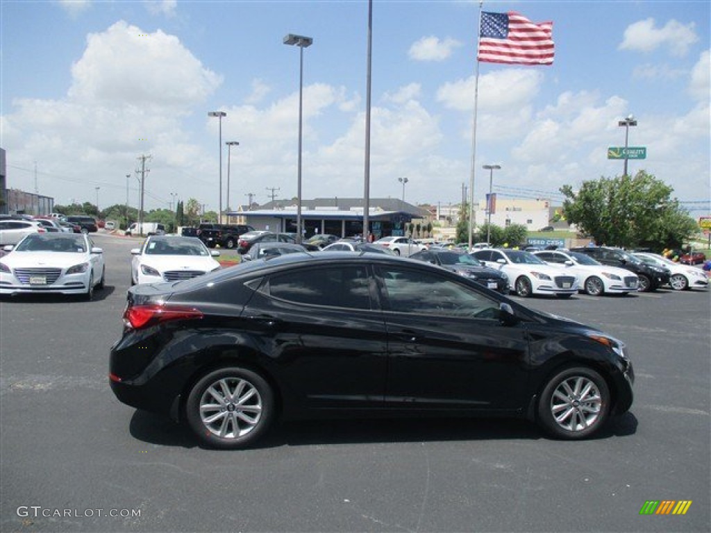 2016 Elantra SE - Phantom Black / Gray photo #10
