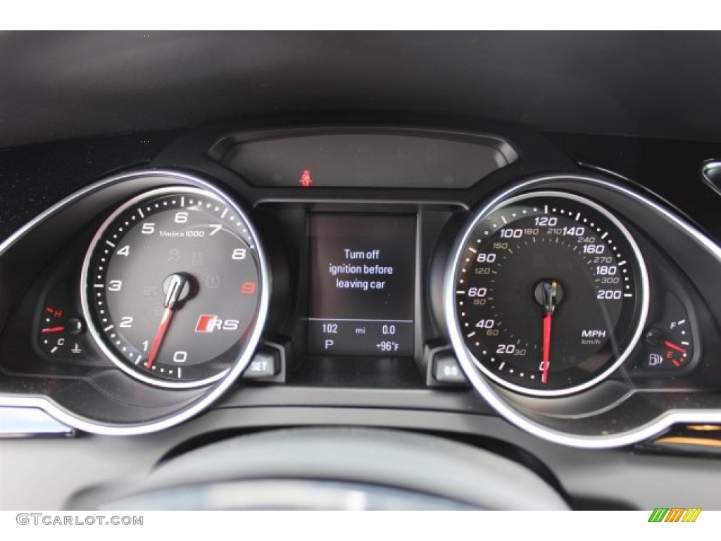 2015 Audi RS 5 Coupe quattro Gauges Photos