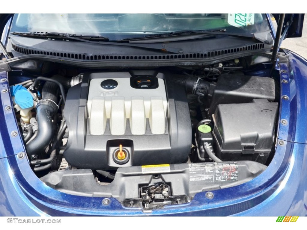 2006 Volkswagen New Beetle TDI Coupe 1.9L TDI SOHC 8V Turbo-Diesel 4 Cylinder Engine Photo #105494905