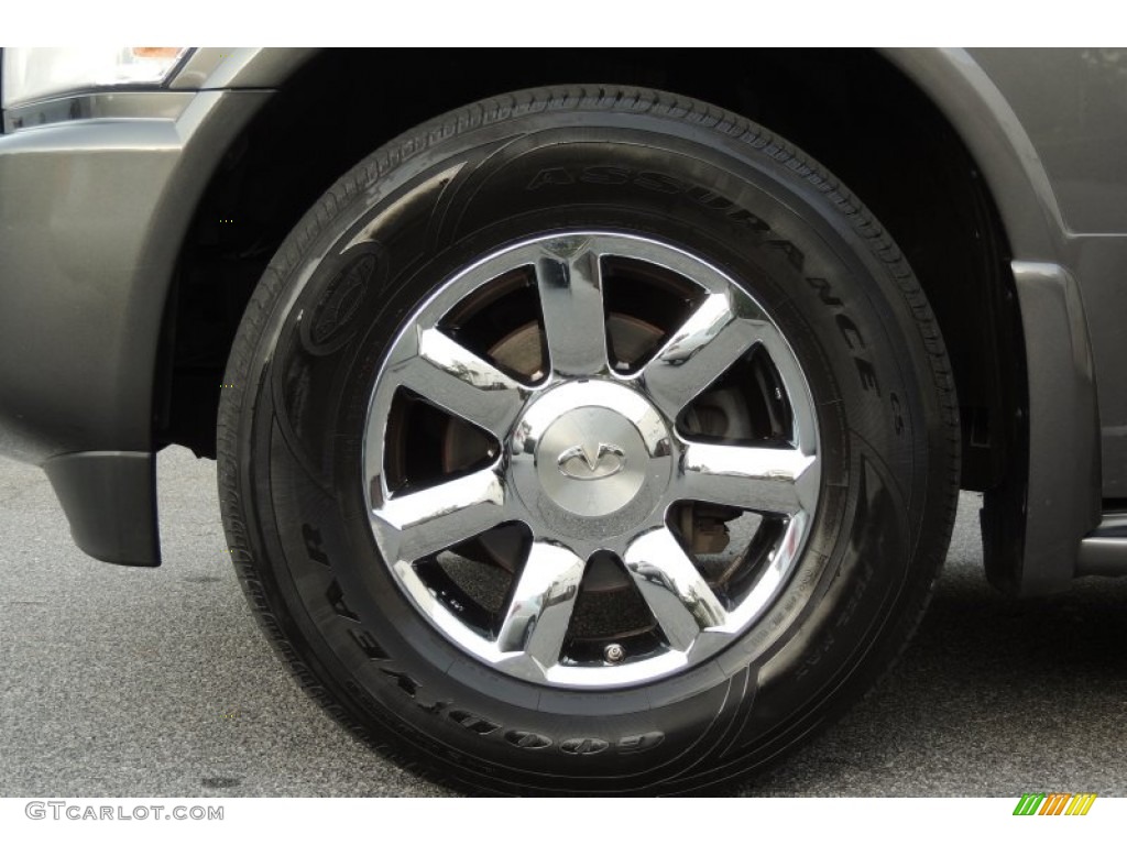 2005 QX 56 4WD - Silver Graphite Gray / Graphite photo #10