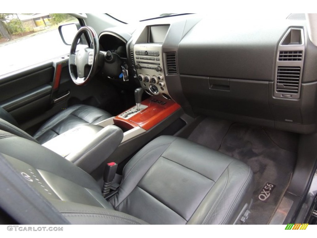 2005 QX 56 4WD - Silver Graphite Gray / Graphite photo #22