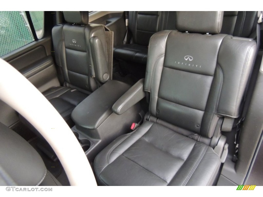2005 QX 56 4WD - Silver Graphite Gray / Graphite photo #24