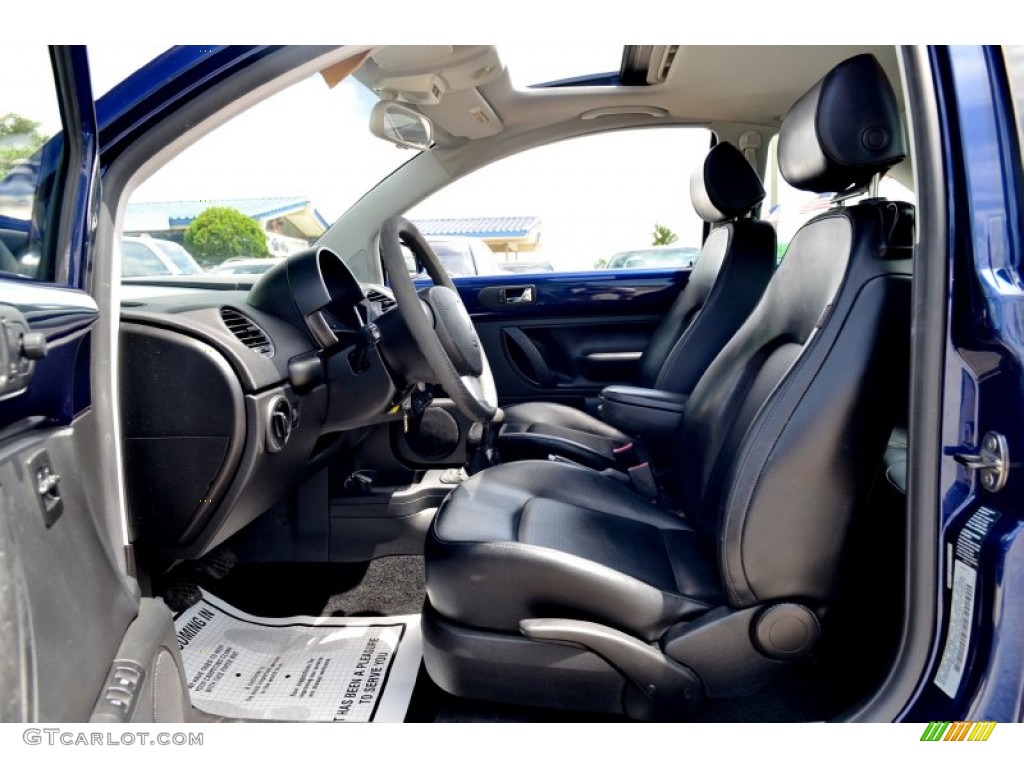 Black Interior 2006 Volkswagen New Beetle TDI Coupe Photo #105495454