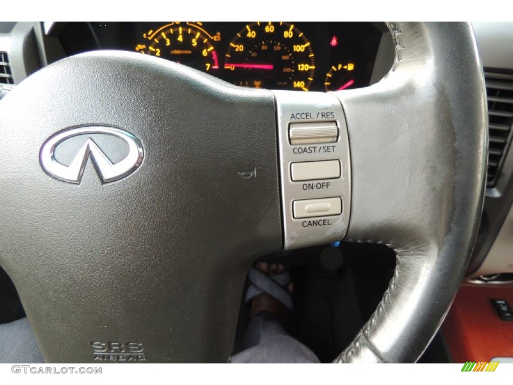 2005 QX 56 4WD - Silver Graphite Gray / Graphite photo #33