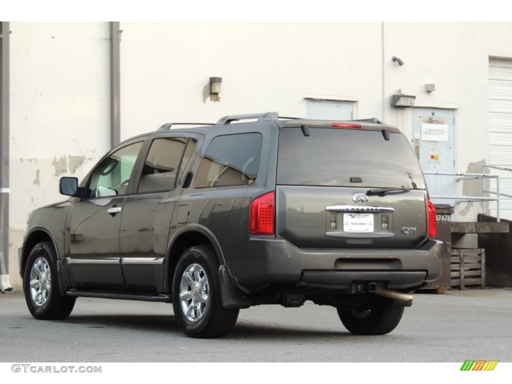 2005 QX 56 4WD - Silver Graphite Gray / Graphite photo #39