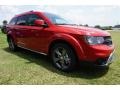 2015 Redline 2 Coat Pearl Dodge Journey Crossroad  photo #4