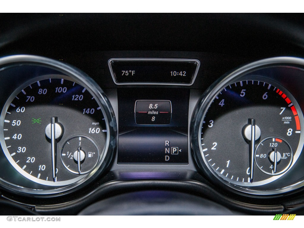 2015 Mercedes-Benz ML 350 Gauges Photo #105497059