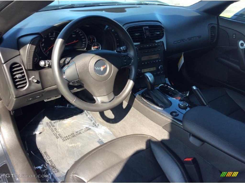 2013 Corvette Convertible - Cyber Gray Metallic / Ebony photo #8