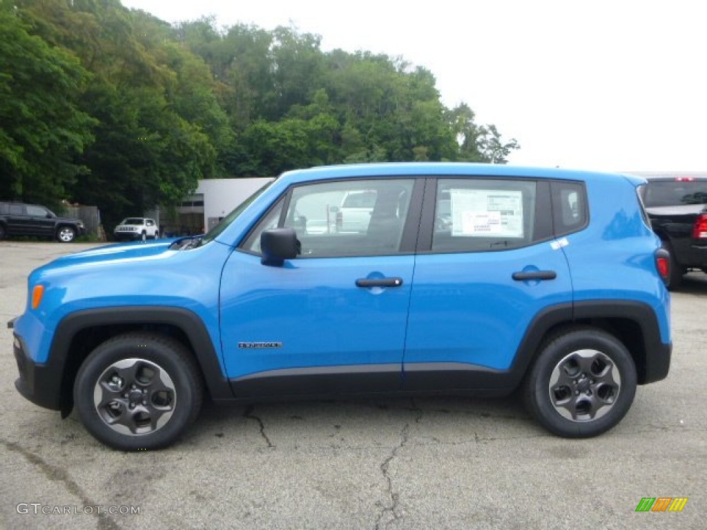 Sierra Blue 2015 Jeep Renegade Sport Exterior Photo #105499855