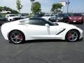 2015 Arctic White Chevrolet Corvette Stingray Coupe  photo #6