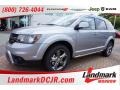 2015 Billet Silver Metallic Dodge Journey Crossroad  photo #1