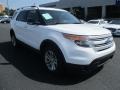 2015 Oxford White Ford Explorer XLT 4WD  photo #3