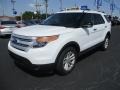 2015 Oxford White Ford Explorer XLT 4WD  photo #1