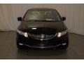 2015 Crystal Black Pearl Honda Civic EX-L Sedan  photo #3