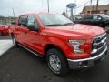 2015 Race Red Ford F150 XLT SuperCrew 4x4  photo #9