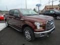 2015 Bronze Fire Metallic Ford F150 XLT SuperCrew 4x4  photo #9