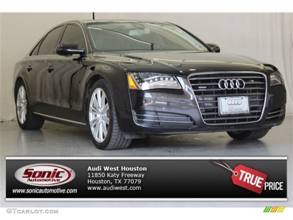 2014 A8 3.0T quattro - Brilliant Black / Black photo #1